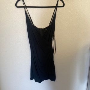 Black mini dress urban outfitters